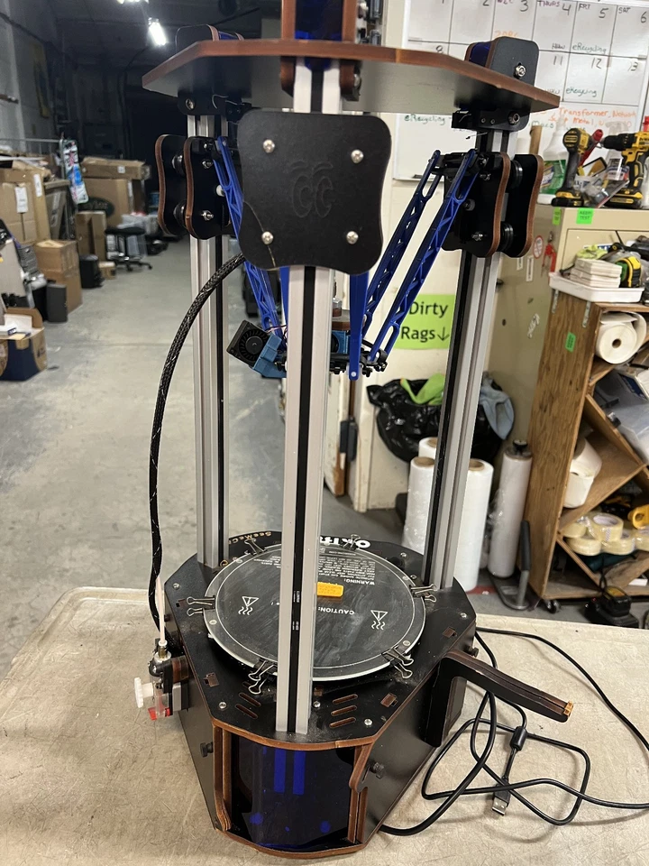 Impresora 3D SeeMeCNC Orion delta. Funciona, con vídeo. Foto 4 de 4