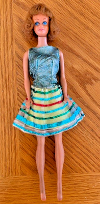 Vintage 1960s Midge Barbie's Best Friend Mattel Red Hair Freckles