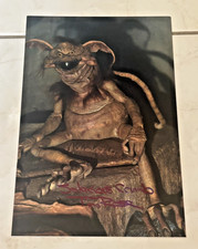 Tim Rose "Star Wars" AUTOGRAPH Signed 'Salacious Crumb' 8x12 Photo COA
