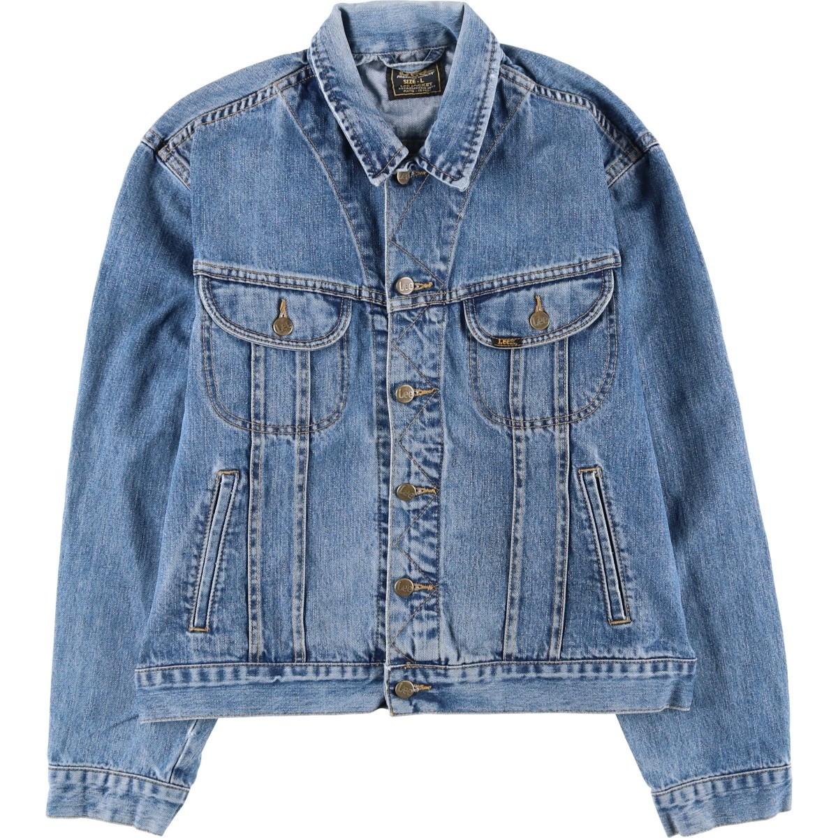 Used Lee BASIC JACKET denim jacket size L men's - image 1