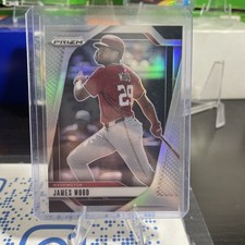 2025 Panini Prizm - James Wood, James Wood #38 Silver Prizm (RC)