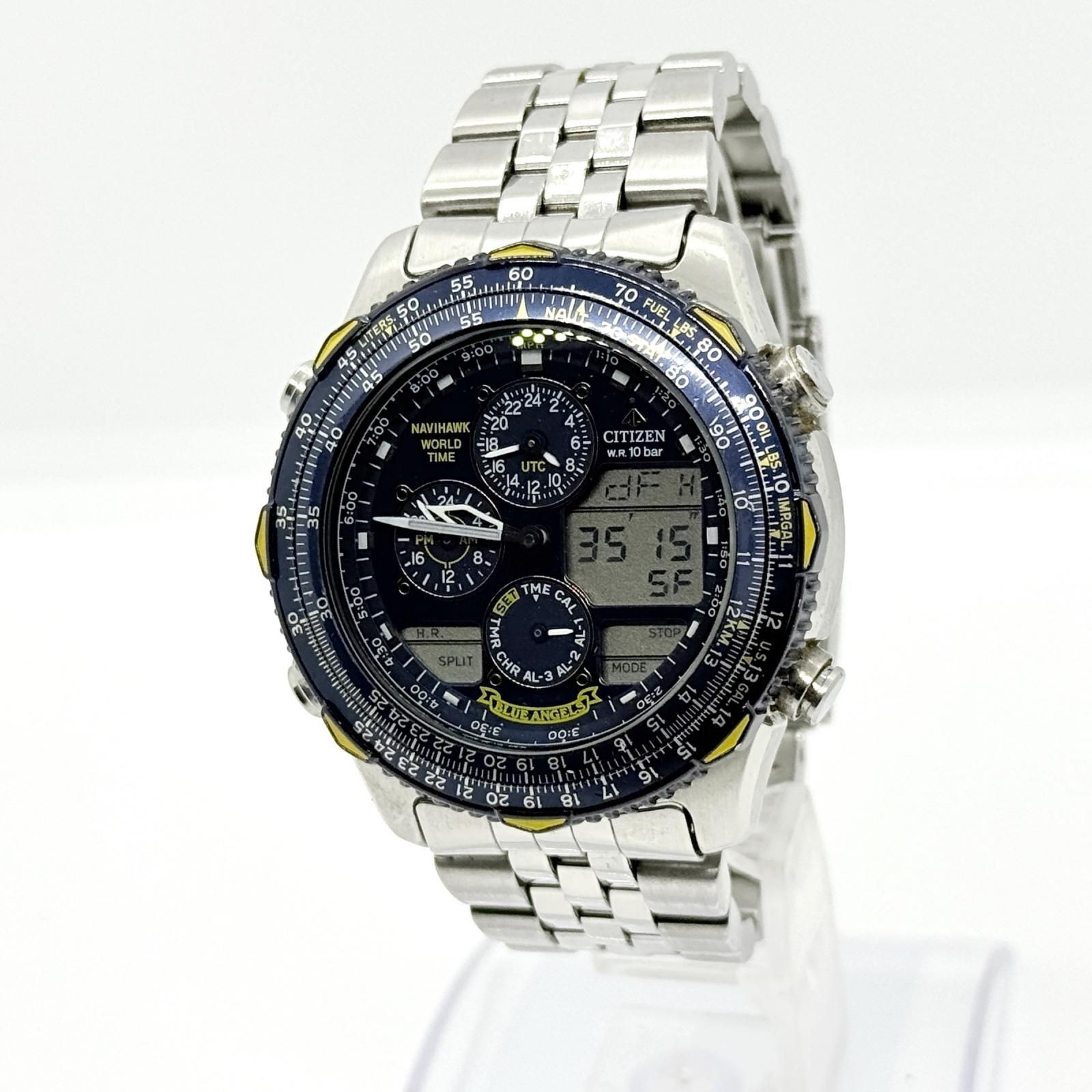 CITIZEN Blue Angels Nighthawk C300-Q00842 Navy Quartz… - Gem