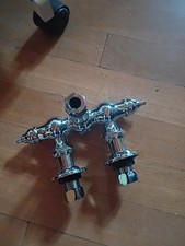 K B Chrome Clawfoot Tub Diverter. New Old Stock