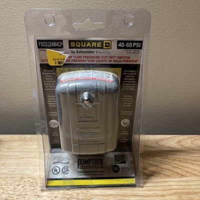 Square D Pumptrol 40 psi 60 psi Pressure Switch