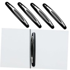4PCS Car Door Edge Guards, Auto Side Door Protector Car Door Self Black