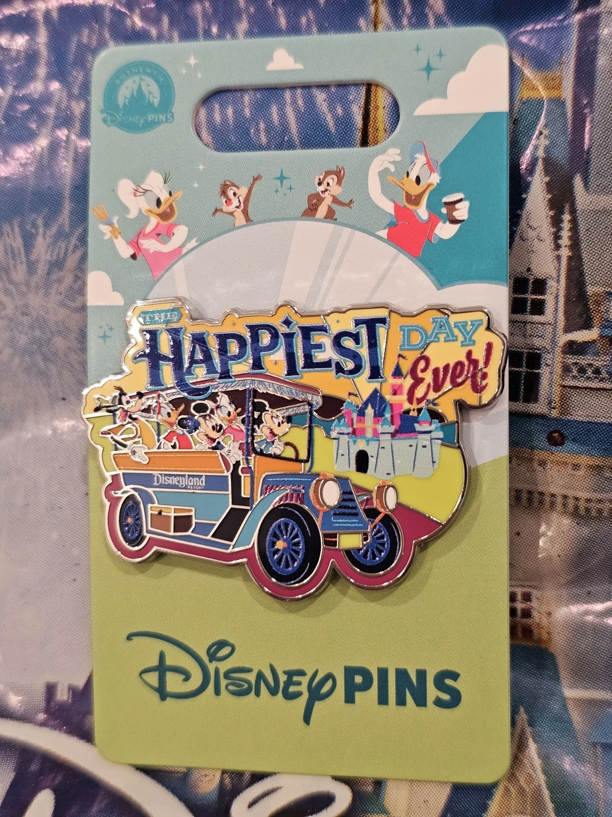 2026 Disney Parks DLR The Happiest Day Ever Mickey Minnie Goofy Donald OE Pin