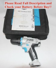 Read Full Description!--Mac Allister MSDD18-Li-2 18V Cordless Drill (Body only)