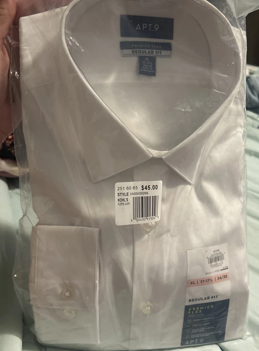 kohls white dress shirt mens Men's White Dress Shirts: Dress to Impress with a Formal Shirt