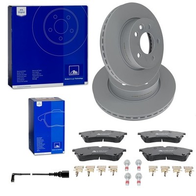 ATE BREMSSCHEIBEN 303mm + BELÄGE VORNE passend für VW CRAFTER 2 + MAN TGE