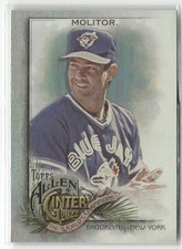 2022 TOPPS ALLEN & GINTER #137 PAUL MOLITOR SILVER PORTRAIT TORONTO BLUE JAYS