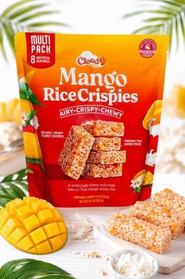 Cloud 9 Mango Rice Crispies Bars Multi Pack 8 Count Net Wt 9.2 oz (261g)