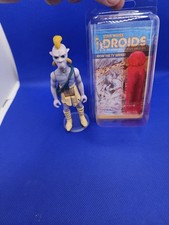 Star Wars 1985 Kenner Droids Kez Iban Action Figure Original with Satchel. Rare