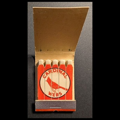 Full Book Vintage Feature Matchbook E.A. Cardinal Co. Elastic Webs For Underwear