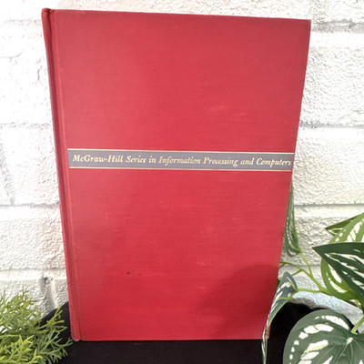 Vintage 1965 Elementary Numerical Analysis An Algorithmic Approach 2nd Print