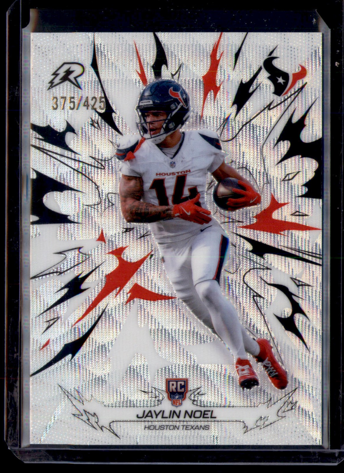 Jaylin Noel 2025 Topps Resurgence Surge Refractor #/425 #135 Texans Rookie