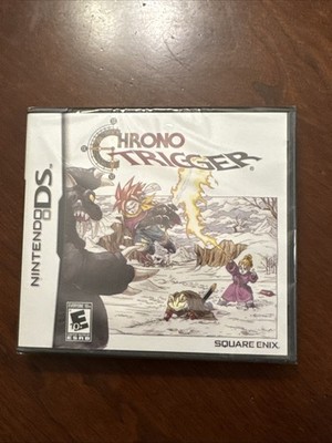 NEW SEALED Chrono Trigger - Nintendo DS Y FOLDS SEAL Original Owner