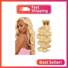 613 Honey Blonde Bundles Human Hair Blonde Body Wave Bundles 20 22 24 Inch Unpr