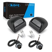 KDM LED License Plate Light Socket Harness for Chevy Housing Bulb with Socket
