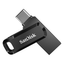 SanDisk Ultra Dual Drive Go 64GB USB Type C and Type A Flash Drive 150MBs