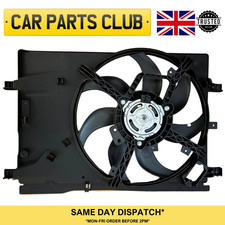 VAUXHALL ADAM CORSA D & E 1.2, 1.4 RADIATOR COOLING FAN NEW 13450416 AVA OR NRF
