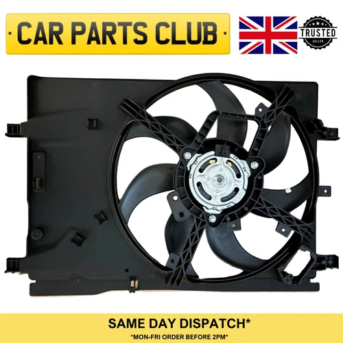 VAUXHALL ADAM CORSA D & E 1.2, 1.4 RADIATOR COOLING FAN NEW 13450416 AVA OR NRF