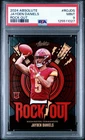 JAYDEN DANIELS 2024 Panini Absolute - Rock Out #RO-JDS PSA 9 NFL Rookie Card RC
