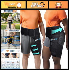 5-in-1 Adjustable Hip Brace for Sciatica Pain Relief, Groin  Thigh Support, Imp
