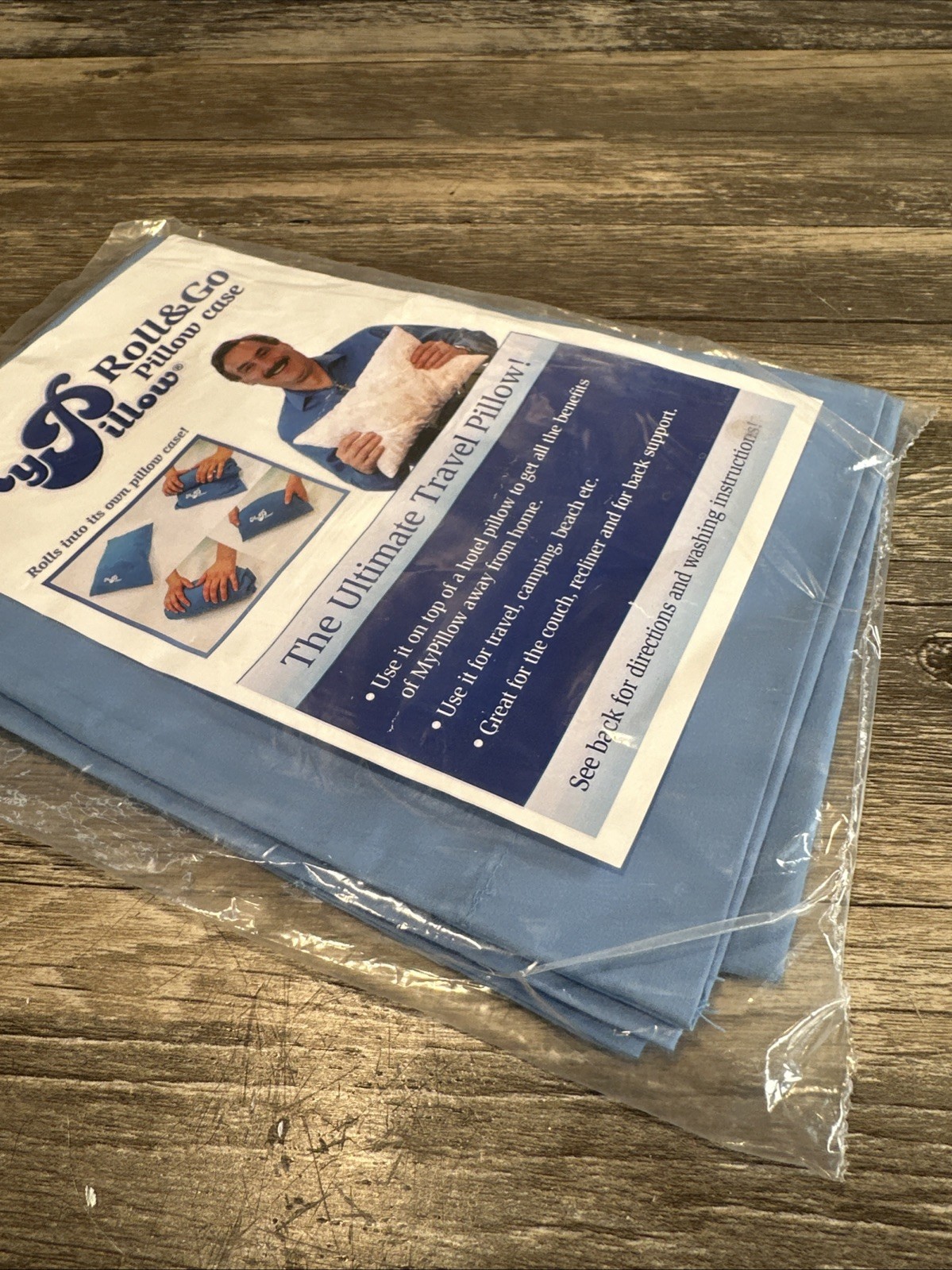 My Pillow Roll And Go Pillow Case New Color Blue