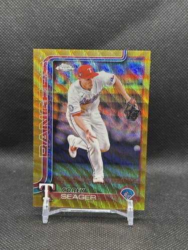 Corey Seager #24 2025 Topps Chrome card