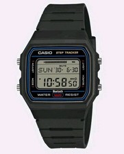 Casio F-B100W-1A | Bluetooth | Schrittzähler | Schwarz | NEU &OVP