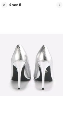BUFFALO JULIETTE PUMP SILVER Gr. 38