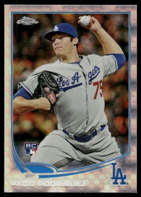 2013 Topps Chrome X-Fractors #182 Paco Rodriguez - BB
