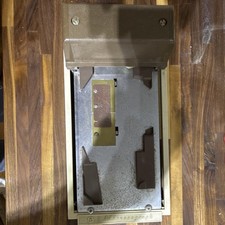 Addressograph Manual POS Credit Card Imprinter with Metal Plate and Cover