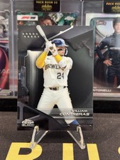 2025 Topps Chrome Black William Contreras #81 - Milwaukee Brewers