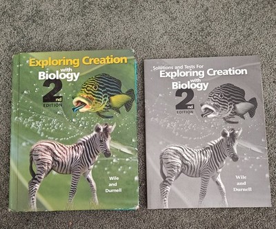 Apologia Exploring Creation With Biology 2nd Ed Textbook And Solutions And Tests