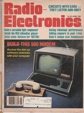 Radio-Electronics June 1981 – Build $60 Modem – Heathkit H89 – Early Dial-Up