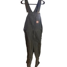 Carhartt Black Double Knee Overalls