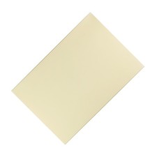 FLEOR Cream 1Ply Electric Guitar Pickguard Material Sheet Blank Scratch 43 29cm