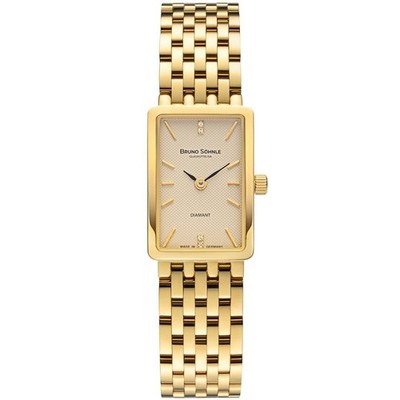BRUNO SÖHNLE Glashütte Damenuhr LA TRAVIATA Edelstahl Saphirglas 17-33195-242