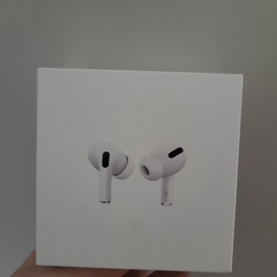 Apple AirPods Pro White BOX ONLY With Manuals | eBay