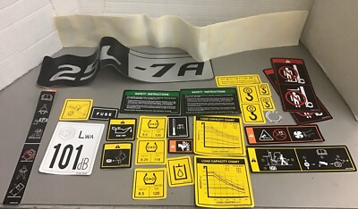 Total Source Hyundai Forklift HN93HF-10030 Decal Kit B/English  (b171)
