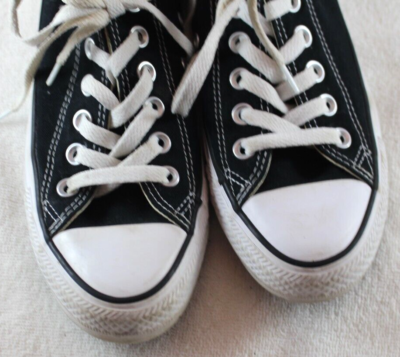 Converse Chuck Taylor All Star Low Top Shoes M9166 - Black  display picture 2