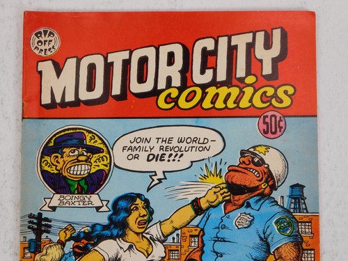 MOTOR CITY COMICS #1 - R Crumb Underground Comix - Picture 2 of 22