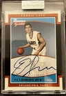 EFTHIMIOS RENTZIAS 2002-03 BOWMAN SIGNATURE EDITION UNCIRCULATED AUTO RC /999