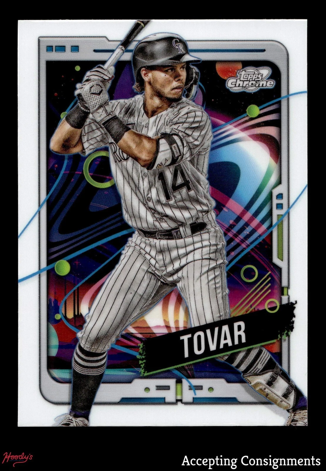 2024 Topps Cosmic Chrome #57 Ezequiel Tovar ROCKIES