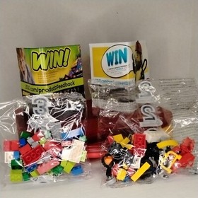 Lego Juniors Fire Suitcase ONE bag for 10685 and ONE bag for 10659 Plus Manuals