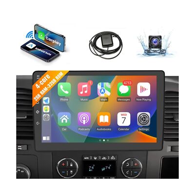 Leadfan Car Stereo Radio for Chevy Chevrolet GMC Buick with Wireless Carplay ...