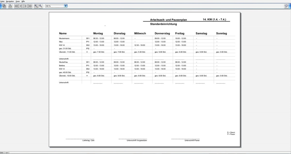 Dienstplanscout Security Business - Dienstplanung Software