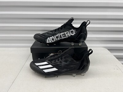 Adidas Adizero Football Cleats Mens Size 13 Black White Black GX4050