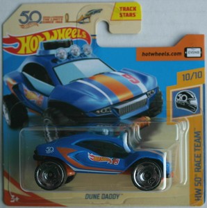 Hot Wheels Dune Daddy Blue HW 50th Race Team New/OVP Buggy ...
